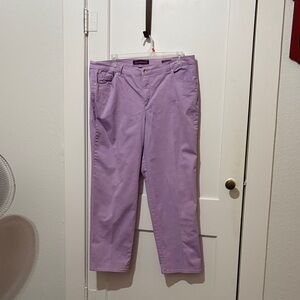 Gloria Vanderbilt Lavender Amanda Pants